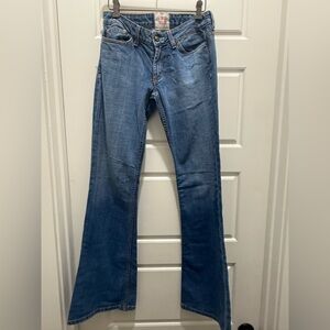 People’s Liberation. Vintage Bella Flare Jeans. Size 27